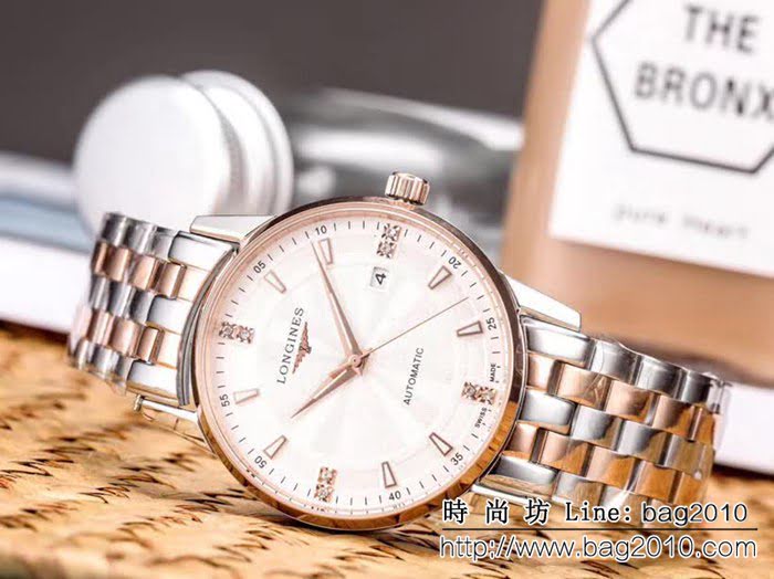 LONGINES浪琴 經典大三針 全自動機械 精品男士腕表 WSS0856